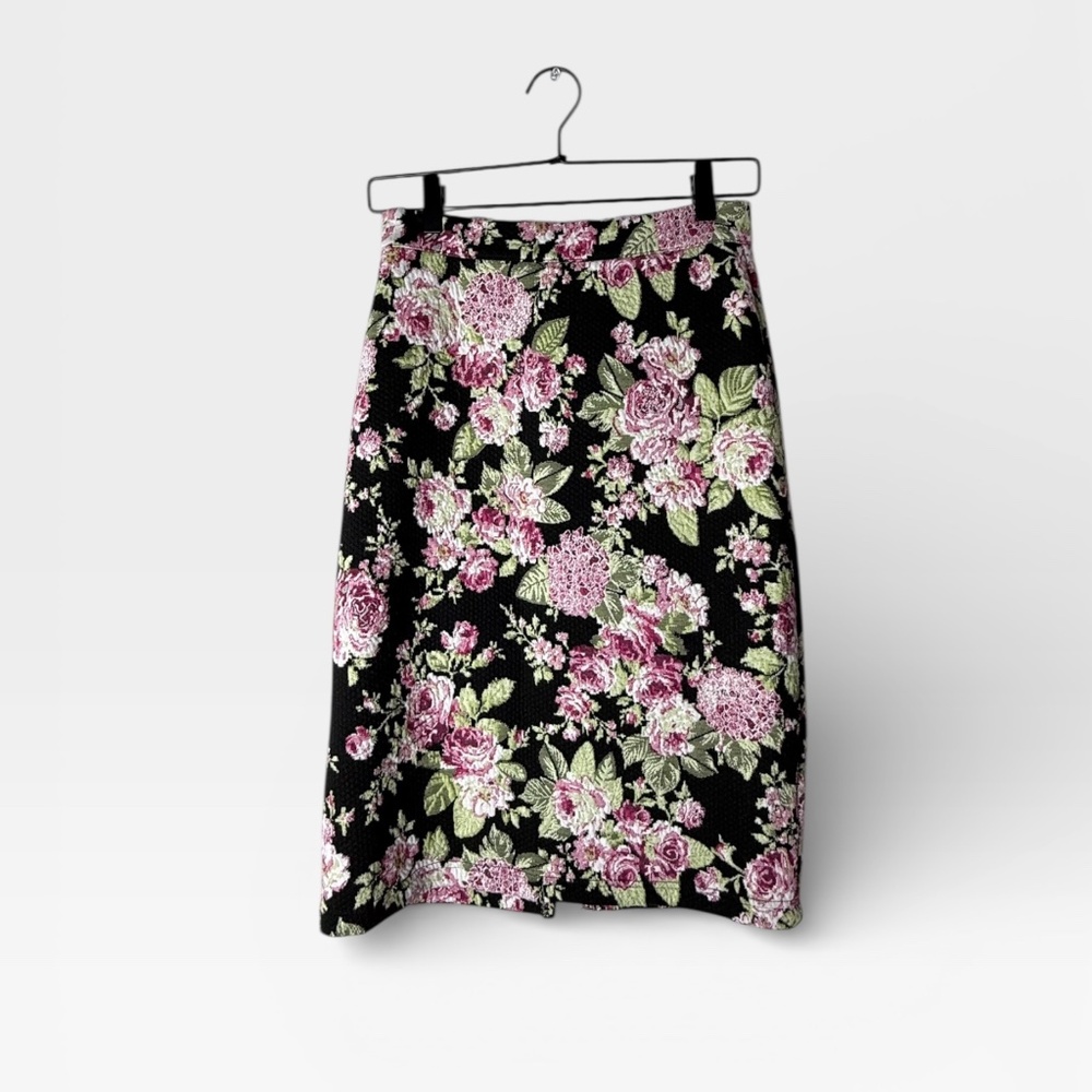 Maeve Anthropologie Floral‎ Jacquard Pencil Skirt, Size XS (H)